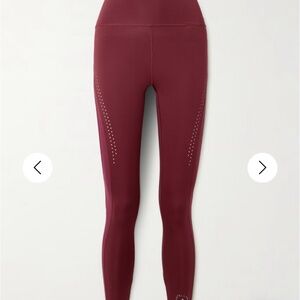 Adidas by Stella McCartney True Purpose leggings Burgundy color
